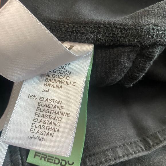 Freddy WRUP Denim Pants High Waisted Palazzo Flare Size Large Booty lift New - Picture 5 of 12